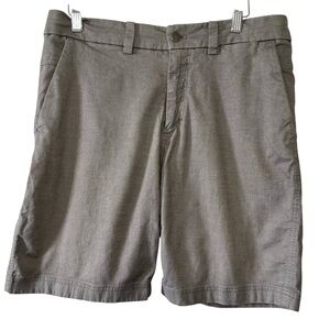 Lululemon Men’s Charcoal Gray Cotton  9” Inseam Style #M7934SE Shorts- Size 32